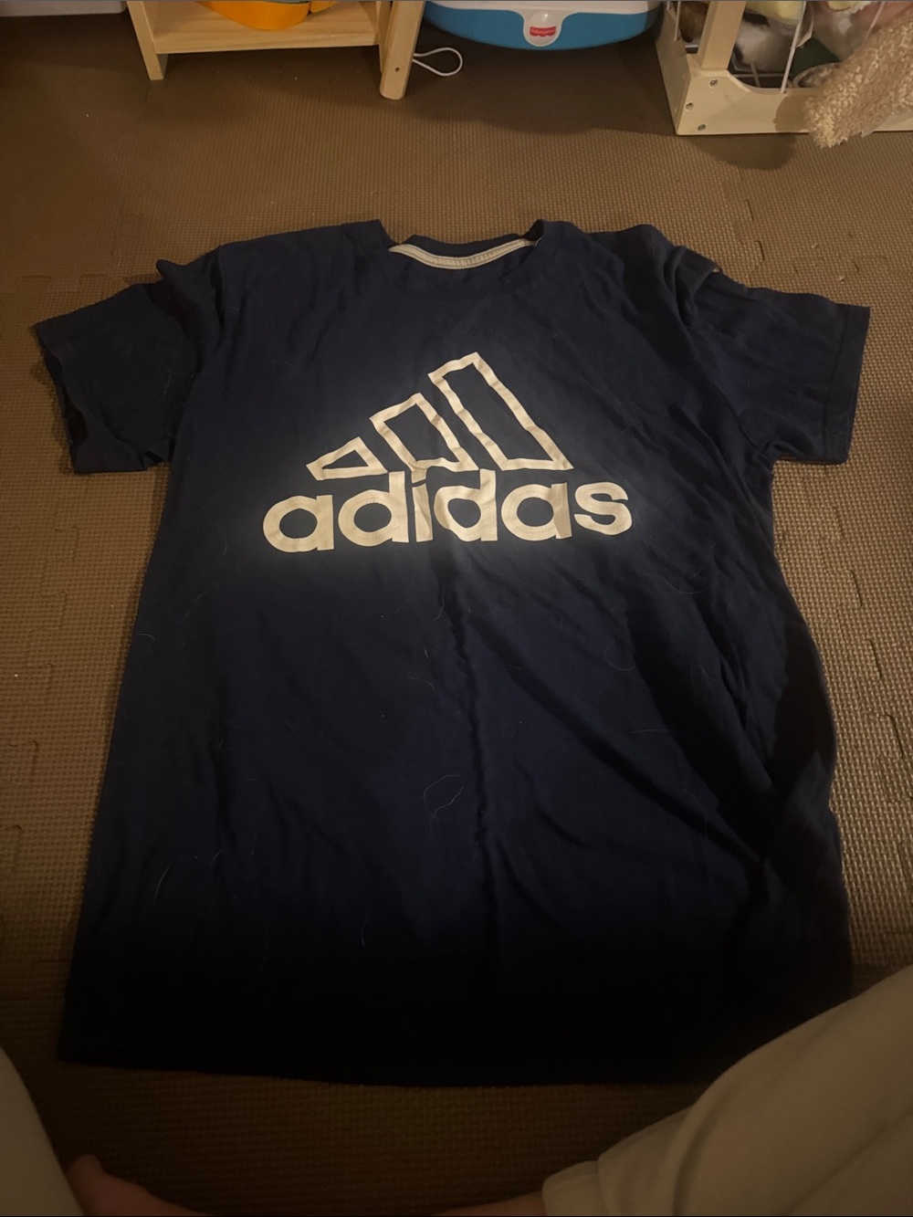 adidas Men’s Navy Logo T-Shirt